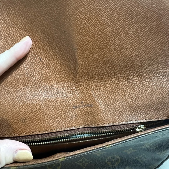 Vintage Louis Vuitton Monogram Brown Crossbody Bag - Picture 9 of 9